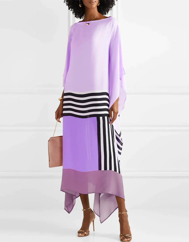 Anika® – Pink Candy-Stripe Caftan