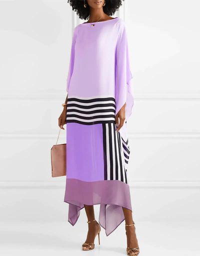 Anika® – Pink Candy-Stripe Caftan