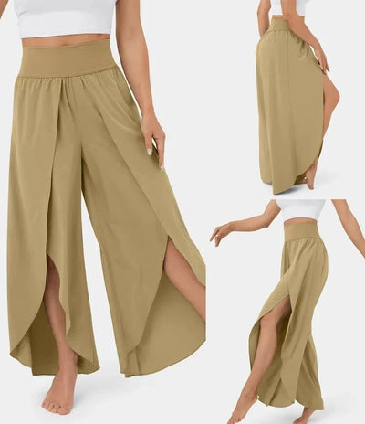 Pantalon long à jambes larges