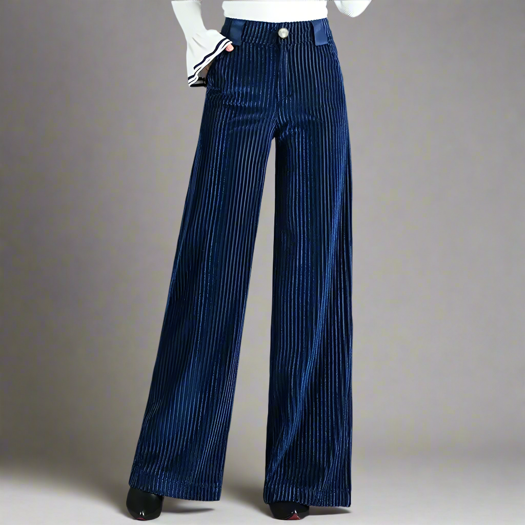 Odette - Soft and Velvety Corduroy Pants