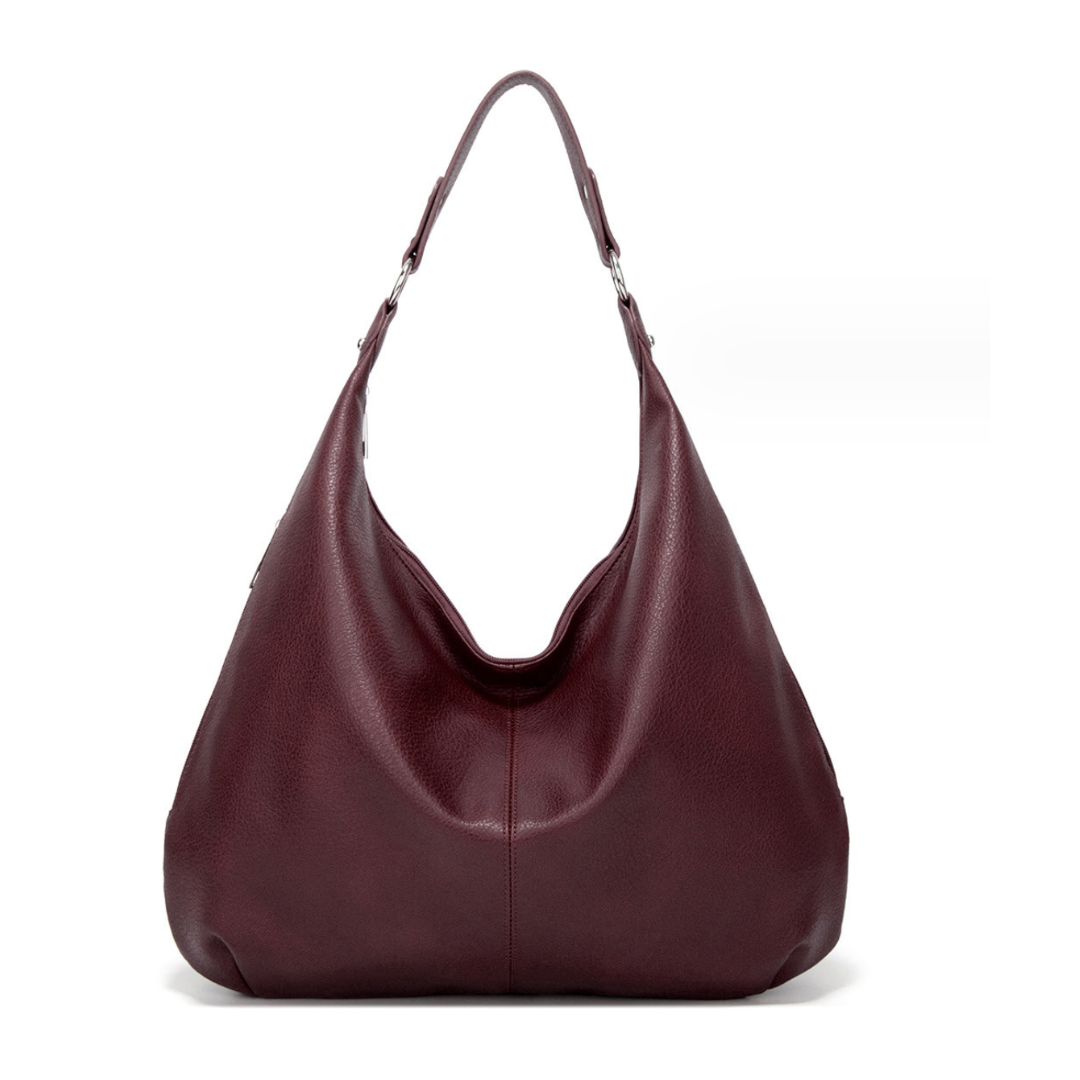 Sac fourre-tout en cuir souple pour femmes