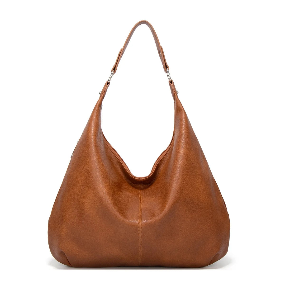 Sac fourre-tout en cuir souple pour femmes